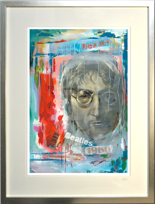 "John Lennon" - limitierter Kunstdruck - Frank Zander