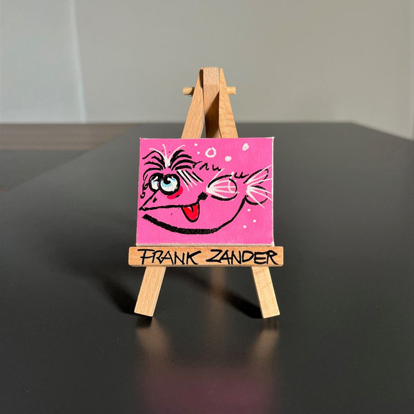 Mini Zander 2022-34 - Gemälde - Frank Zander