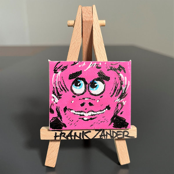 Mini Zander 2022-44 - Gemälde - Frank Zander