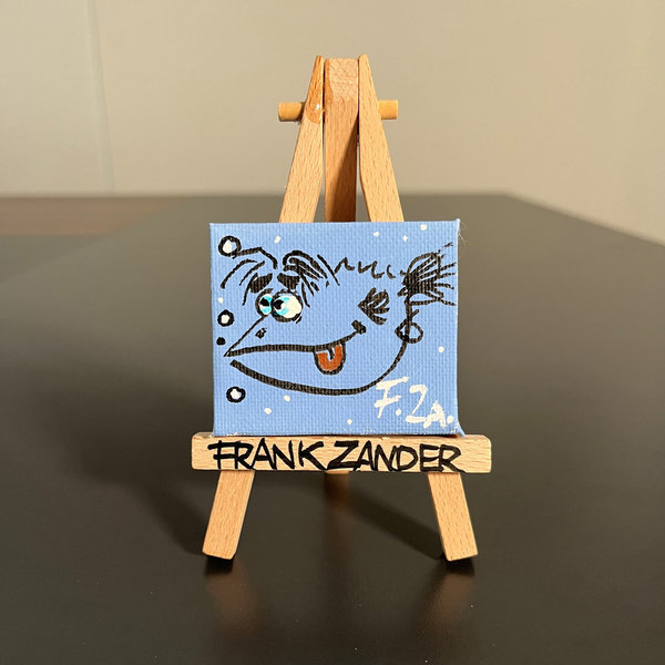Mini Zander 2022-54 - Gemälde - Frank Zander