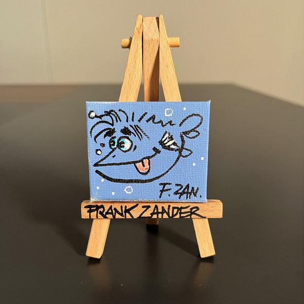 Mini Zander 2022-57 - Gemälde - Frank Zander
